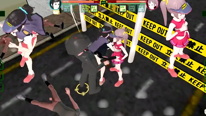 Future SUPPANUKI Police act ryona hentai game gameplay 1 . Girls in sex with men