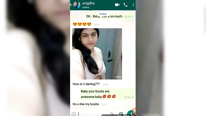 Indian Lovers Leaked Sex Chat