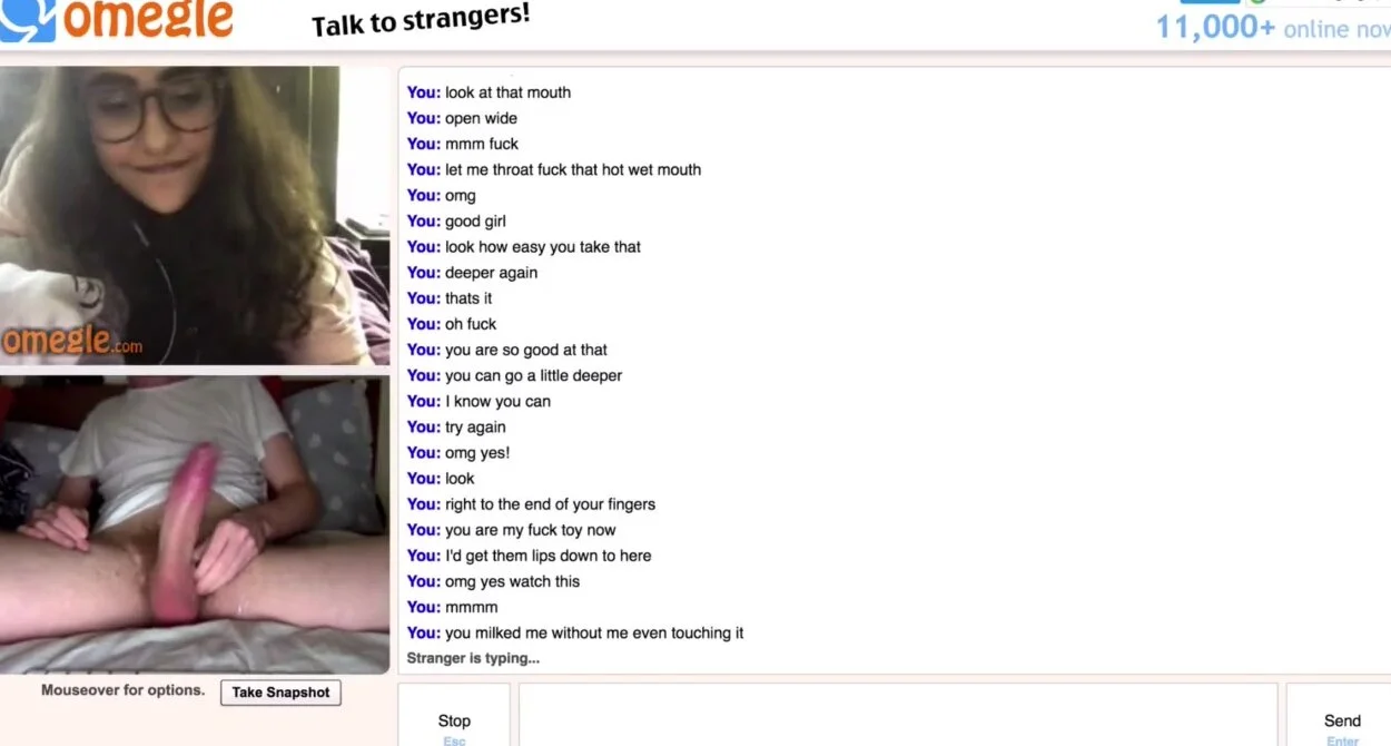 Cock shock omegle