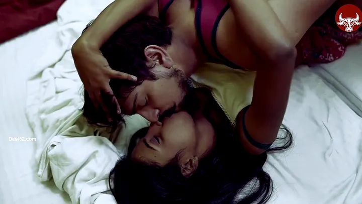 Watch this Indian teen with huge tits get up close and personal with her man