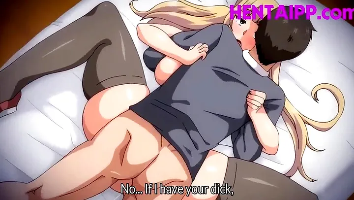 Stepsis has a wild threesome with stepbrother in full Hentai episode 1