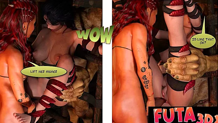 Halloween special: Futa3dX - the ultimate SPOOKIEST - hot monsters fucking in futa